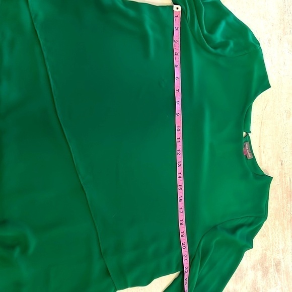 Vince Camuto green tunic Top - Picture 11 of 11